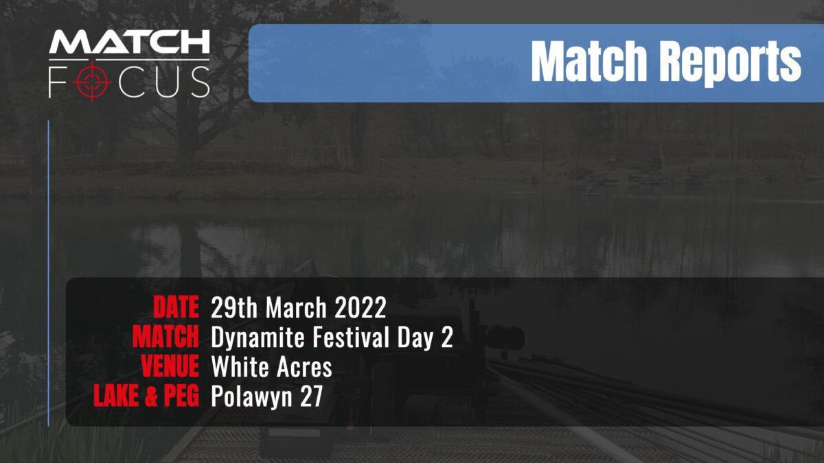 Dynamite Festival Day 2 – 29th March 2022 Match Report