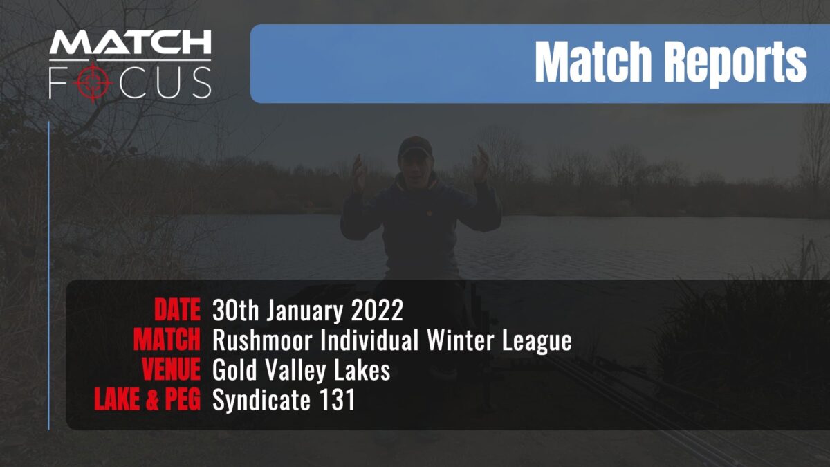 Rushmoor Individual Winter League – 30th January 2022 Match Report