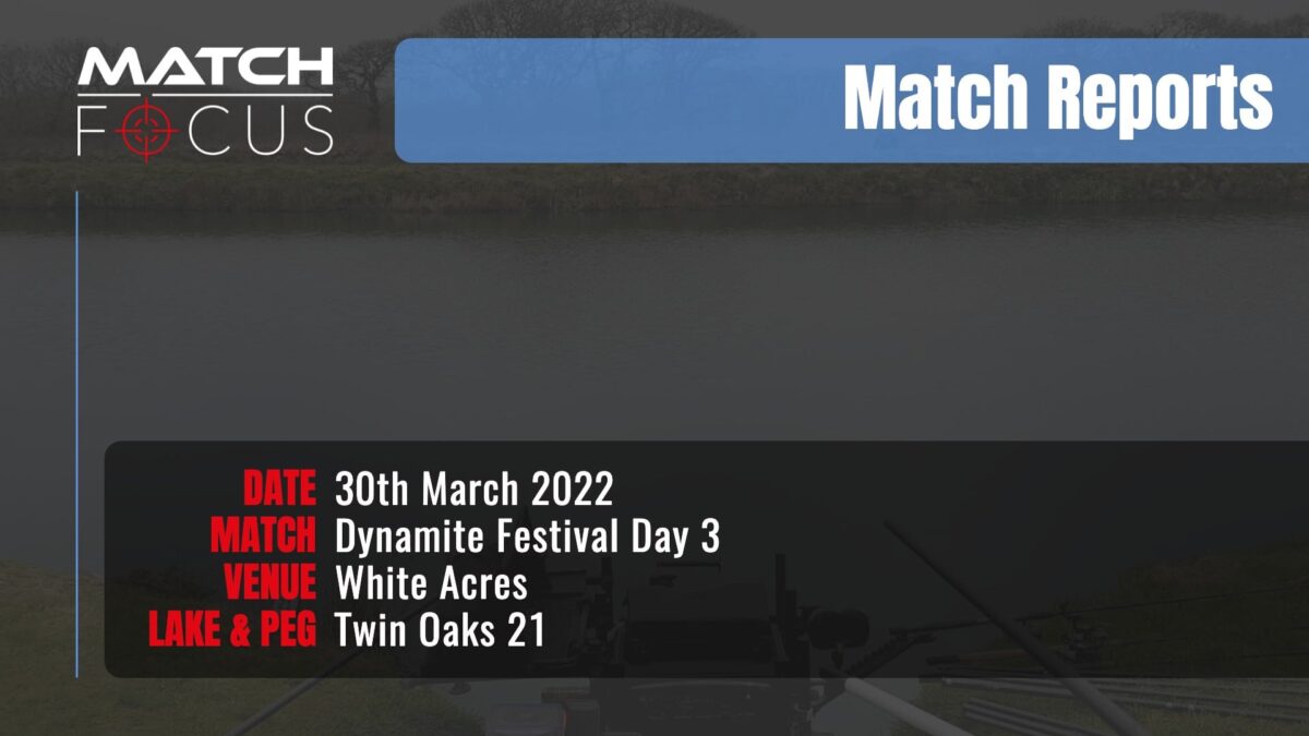 Dynamite Festival Day 3 – 30th March 2022 Match Report