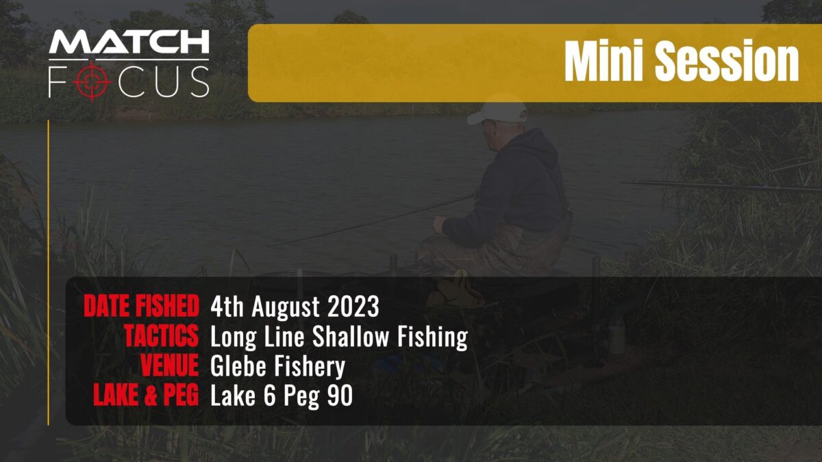 Long Line Shallow Fishing | The Glebe | 4th August 2023 | Mini Session